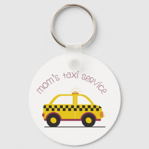 Llavero Servicio del taxi de las mamáes