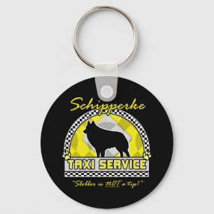 Llavero Servicio del taxi del Schipperke