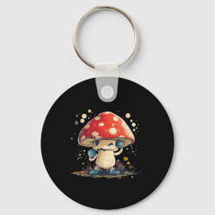 Llavero Seta Agaric de Boxeo Frío para Amantes de Verduras
