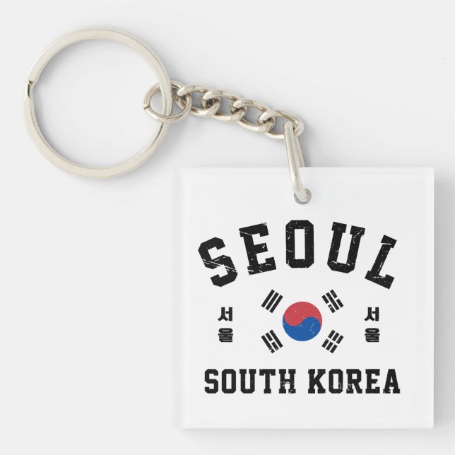 Llavero Seúl Corea del Sur  (Frente)