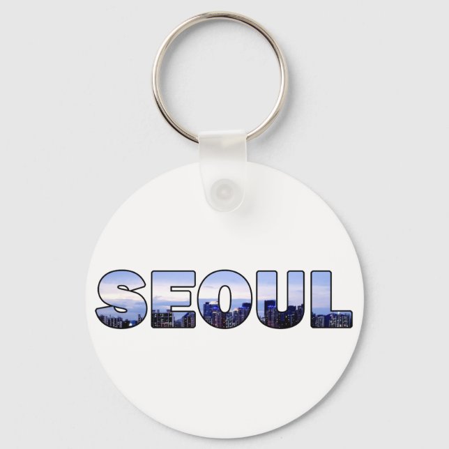 Llavero Seúl Corea del Sur 009 (Anverso)