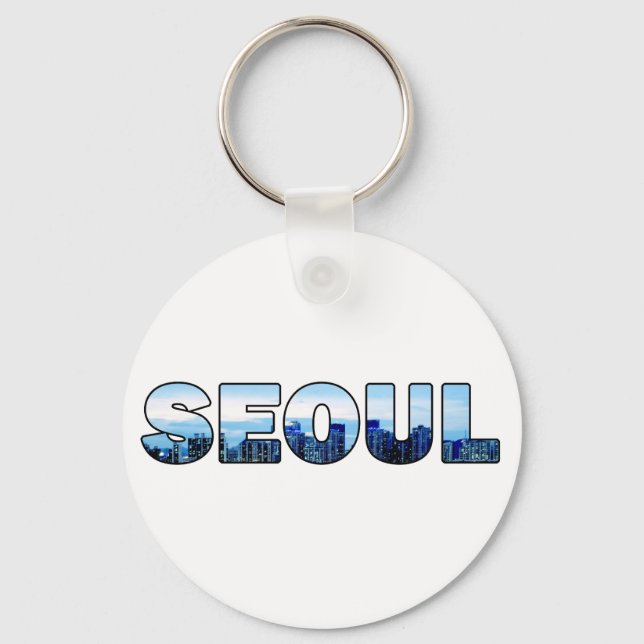 Llavero Seúl Corea del Sur 010 (Anverso)