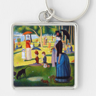 Llavero Seurat: Un domingo en el La grande Jatte