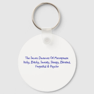 Llavero Seven Dwarves Of Menopause - Keychain