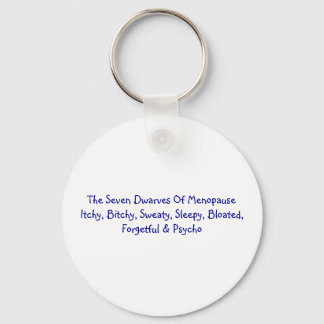 Llavero Seven Dwarves Of Menopause - Keychain