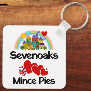 Llavero Sevenoaks, a Kent UK le encantan los pasteles