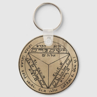 Llavero Seventh Pentacle of Saturn Keychain
