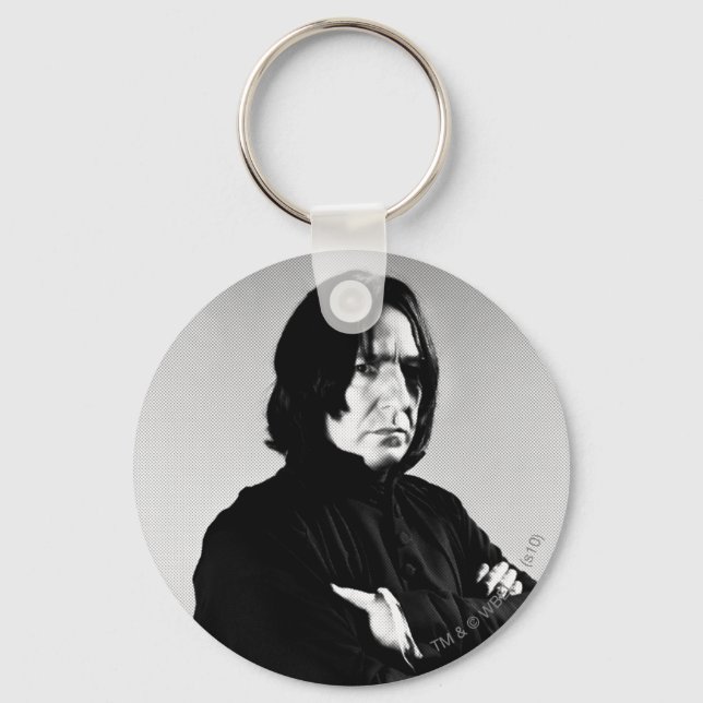 Llavero Severus Snape brazos cruzados (Anverso)