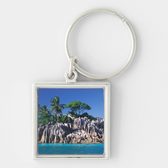 Llavero Seychelles. Islote St. Pierre (cerca de Praslin) (Frente)