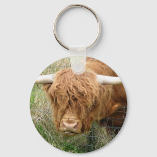Llavero Shaggy Highland Cow