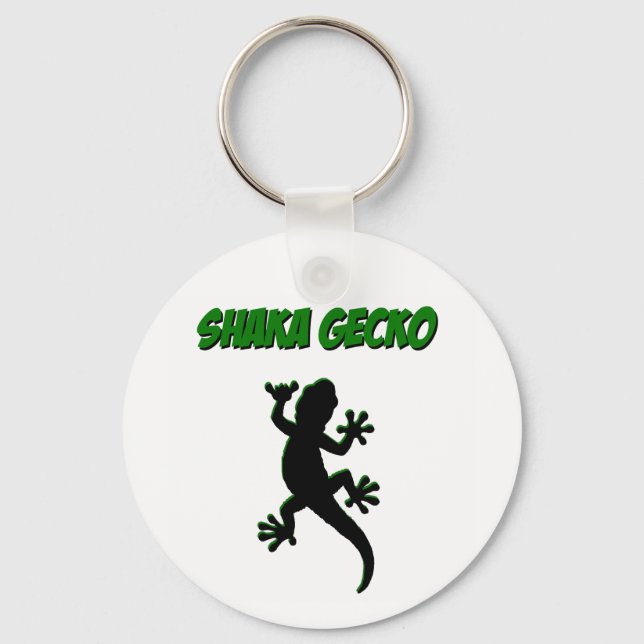 Llavero Shaka Gecko Keychain (Anverso)