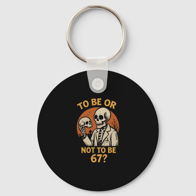 Llavero Shakespeare 67 Meme Funny Skeleton Nerd Halloween  (Anverso)