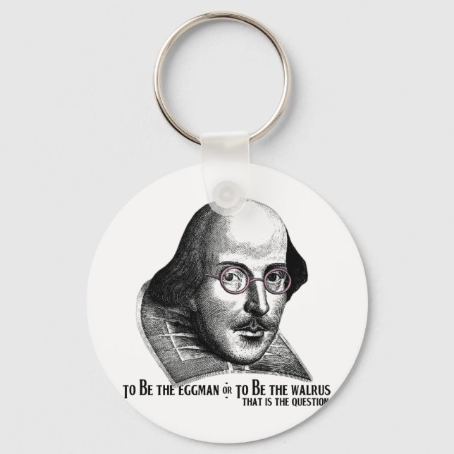 Llavero Shakespeare Lennon II (Anverso)