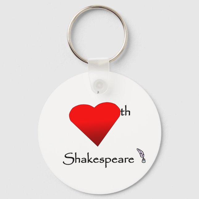 Llavero Shakespeare Love (Anverso)