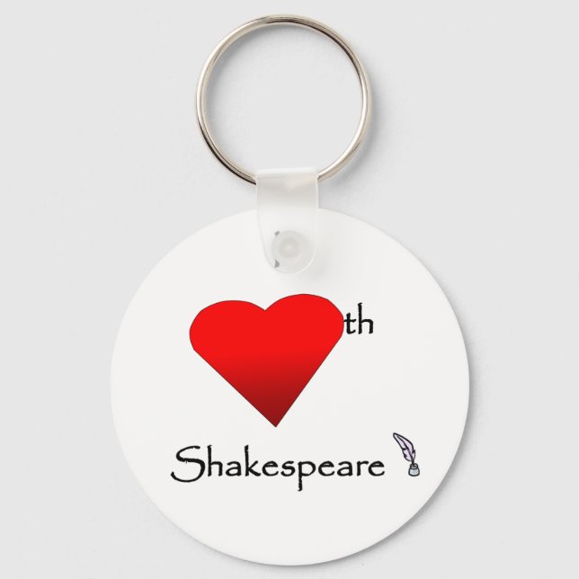 Llavero Shakespeare Love (Anverso)