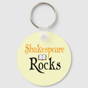 Llavero Shakespeare Rocks Keychain Gift