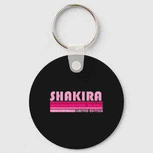 Llavero Shakira Nombre Personalizado Retro Vintage 80s 90s