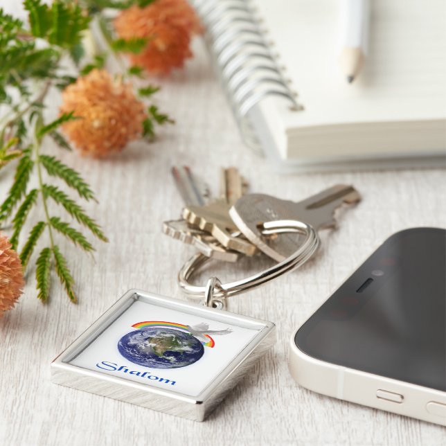 Llavero shalom (Lado)