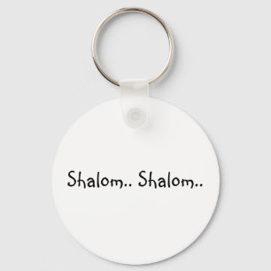 Llavero Shalom. Shalom. -Llavero
