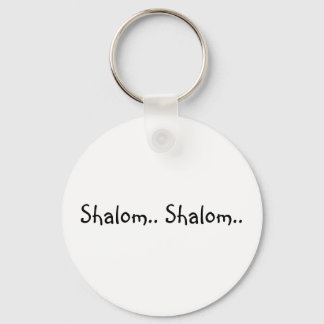 Llavero Shalom. Shalom. -Llavero