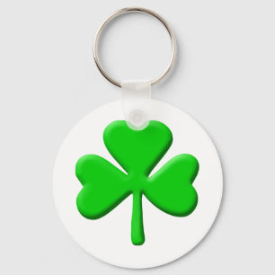 Llavero shamrock 3d