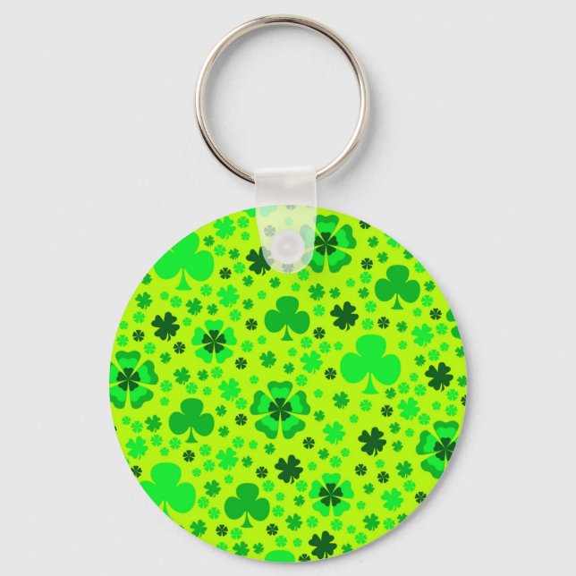 Llavero Shamrock and Clovers (Anverso)
