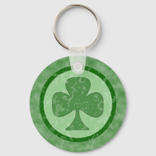 Llavero Shamrock antiguo