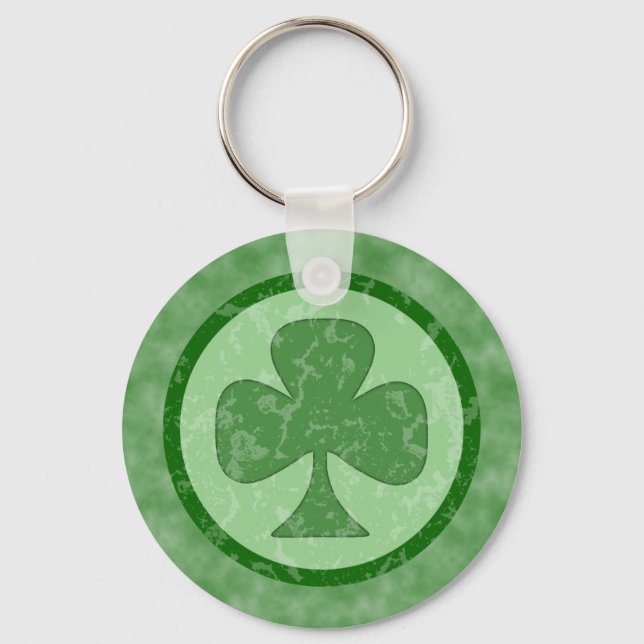 Llavero Shamrock antiguo (Anverso)