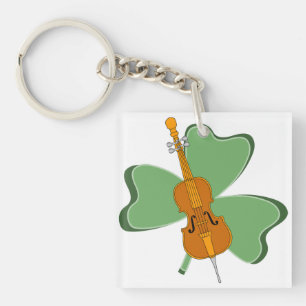 Llavero Shamrock Cello