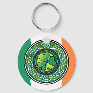 Llavero Shamrock irlandés