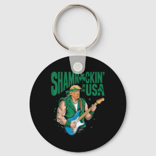 Llavero Shamrockin En Ee.Uu., Divertido Trump Sino Patroci