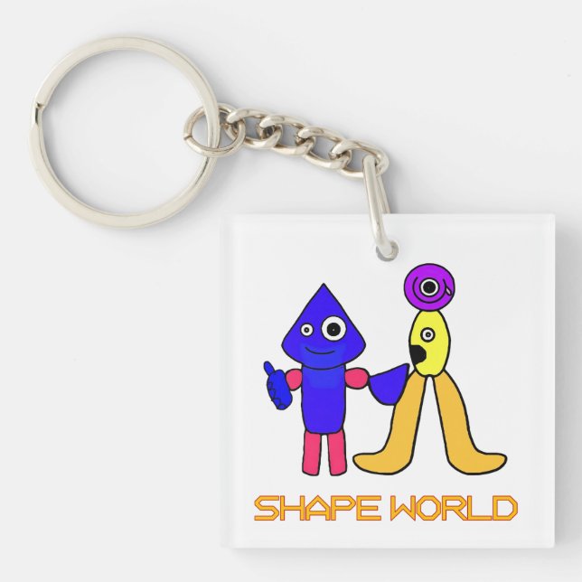 Llavero Shape World (Frente)
