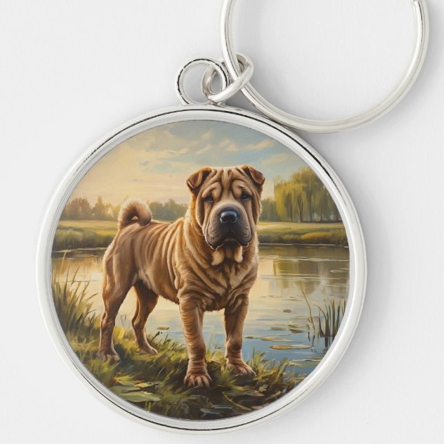 Llavero Shar Pei (Frente)