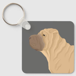Llavero Shar Pei