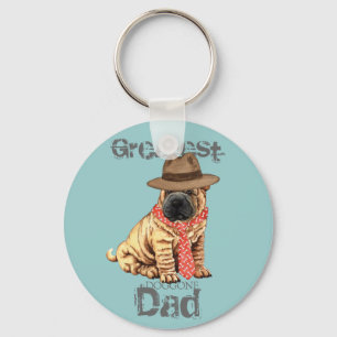 Llavero Shar-Pei Dad