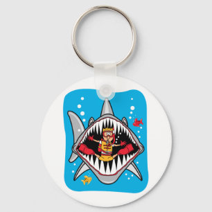 Llavero Shark Attack!