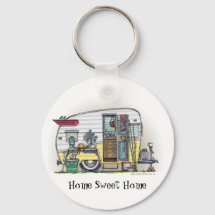 Llavero Shasta Camper Trailer RV Key Chains
