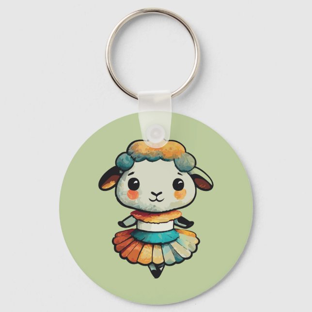 Llavero Sheep Ballerina (Anverso)