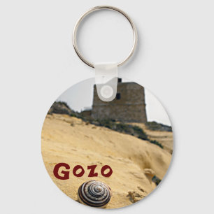 Llavero Shell y Tower, Gozo, Malta
