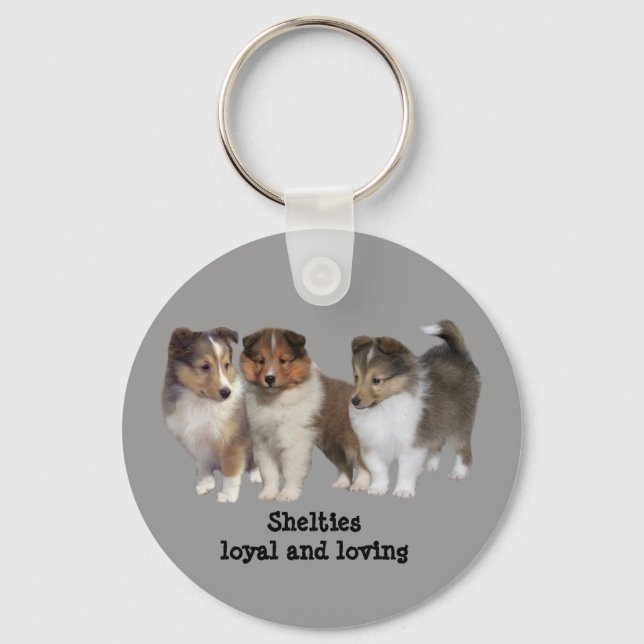 Llavero Sheltie Keychain (Anverso)