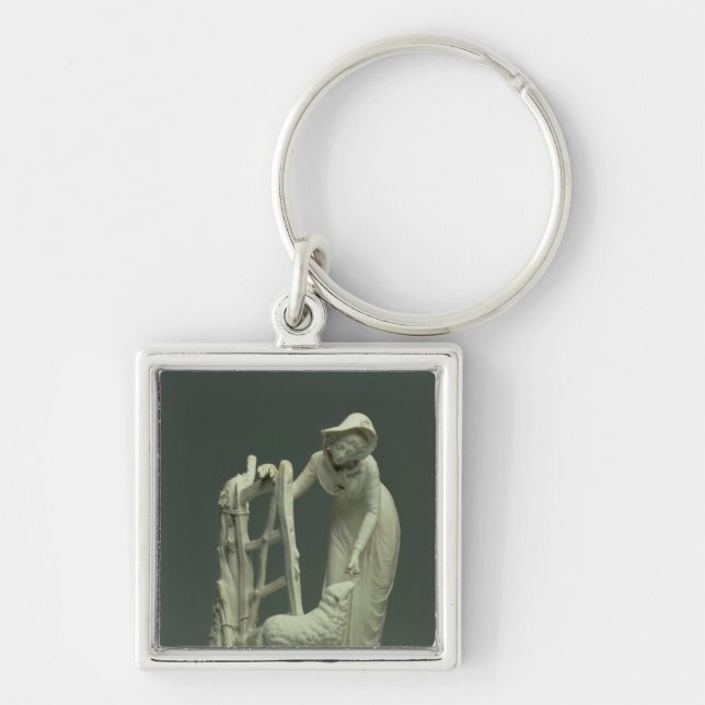 Llavero Shepherdess de Derby, 1790 (Frente)