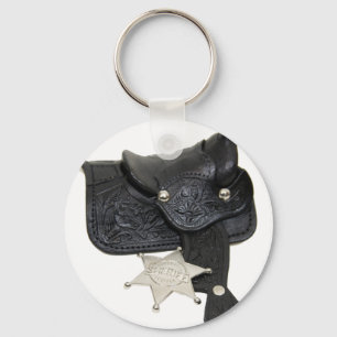 Llavero SheriffBadgeSaddle051009