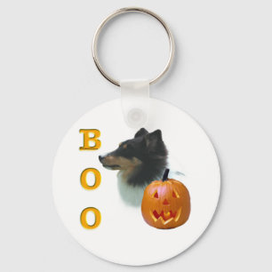 Llavero Shetland Sheepdog (tri color) Boo