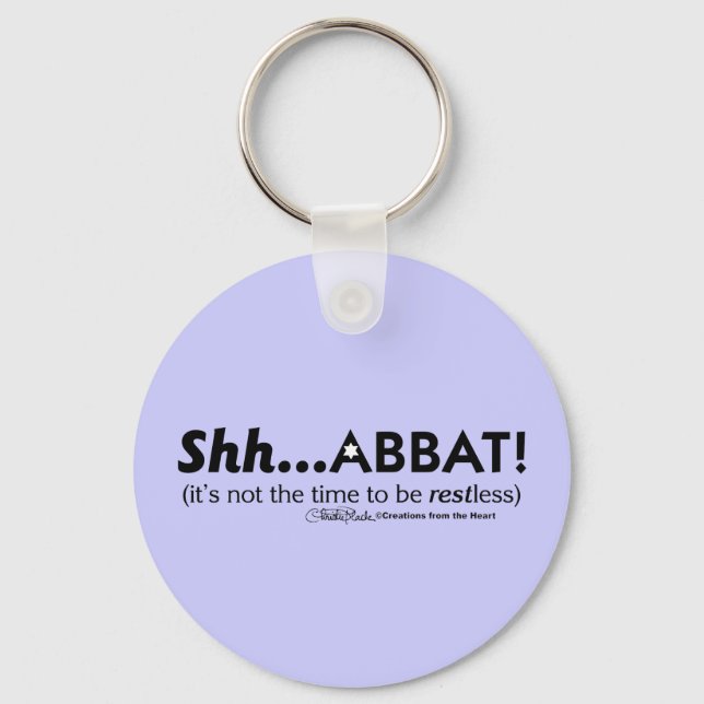 Llavero Shh...¡abbat! (Anverso)