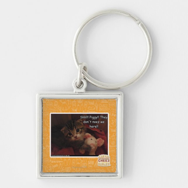 Llavero ¡Shh!!! ¡Guarro!! (Frente)