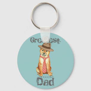 Llavero Shiba Inu Dad