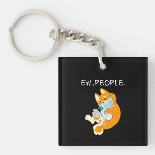 Llavero Shiba Inu divertida Regalo de Perro de Ew People