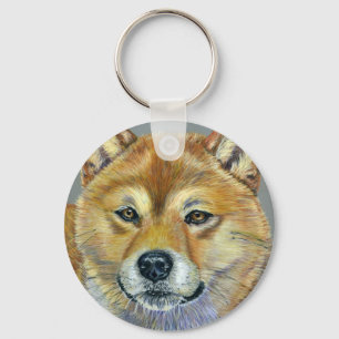 Llavero Shiba Inu Dog Art - Suki