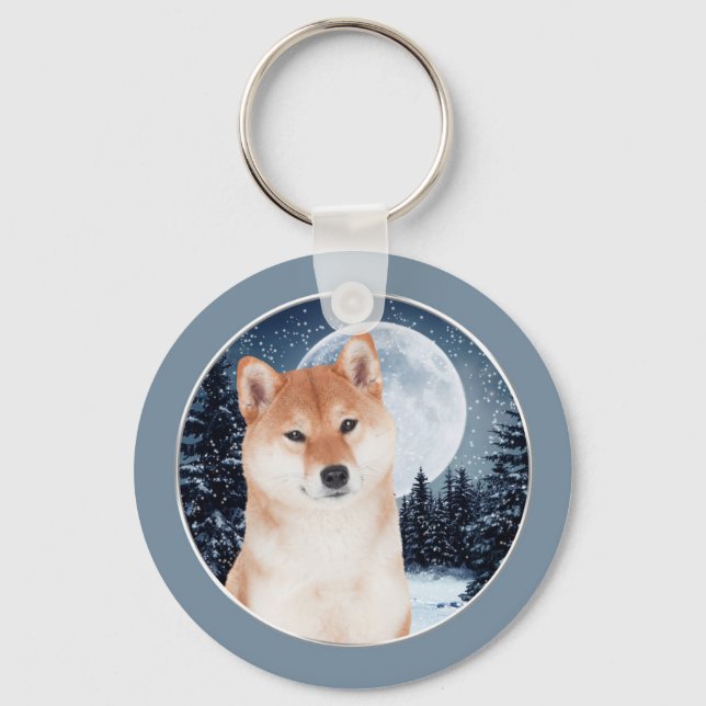 Llavero Shiba Inu Keychain (Anverso)