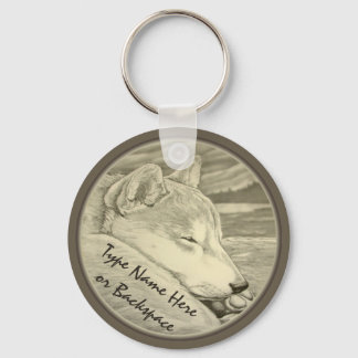 Llavero Shiba Inu Keychain Personalizado Shiba Inu Dog